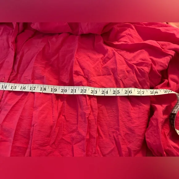 REPOST: H&M Hot Pink Oversized Shirtdress - Picture 6 of 6
